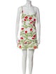Bernadette Floral Print Mini Dress