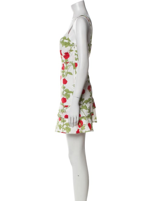 Bernadette Floral Print Mini Dress