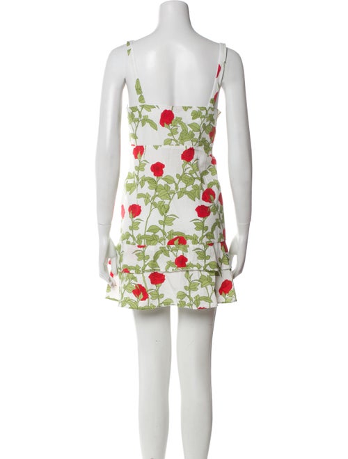 Bernadette Floral Print Mini Dress