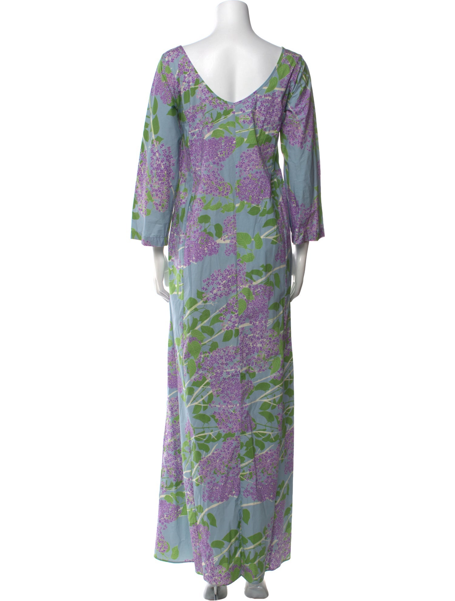 Bernadette Floral Print Long Dress