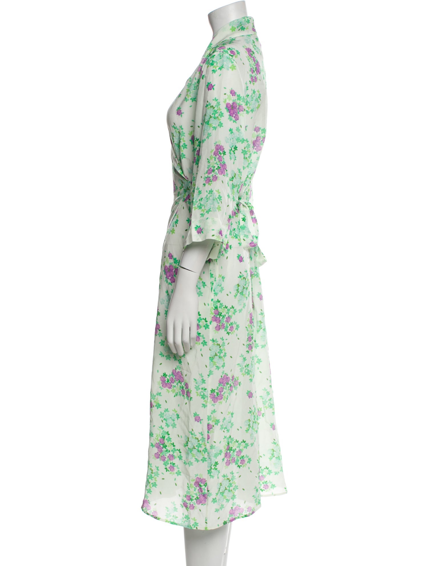 Bernadette Silk Long Dress w/ Tags