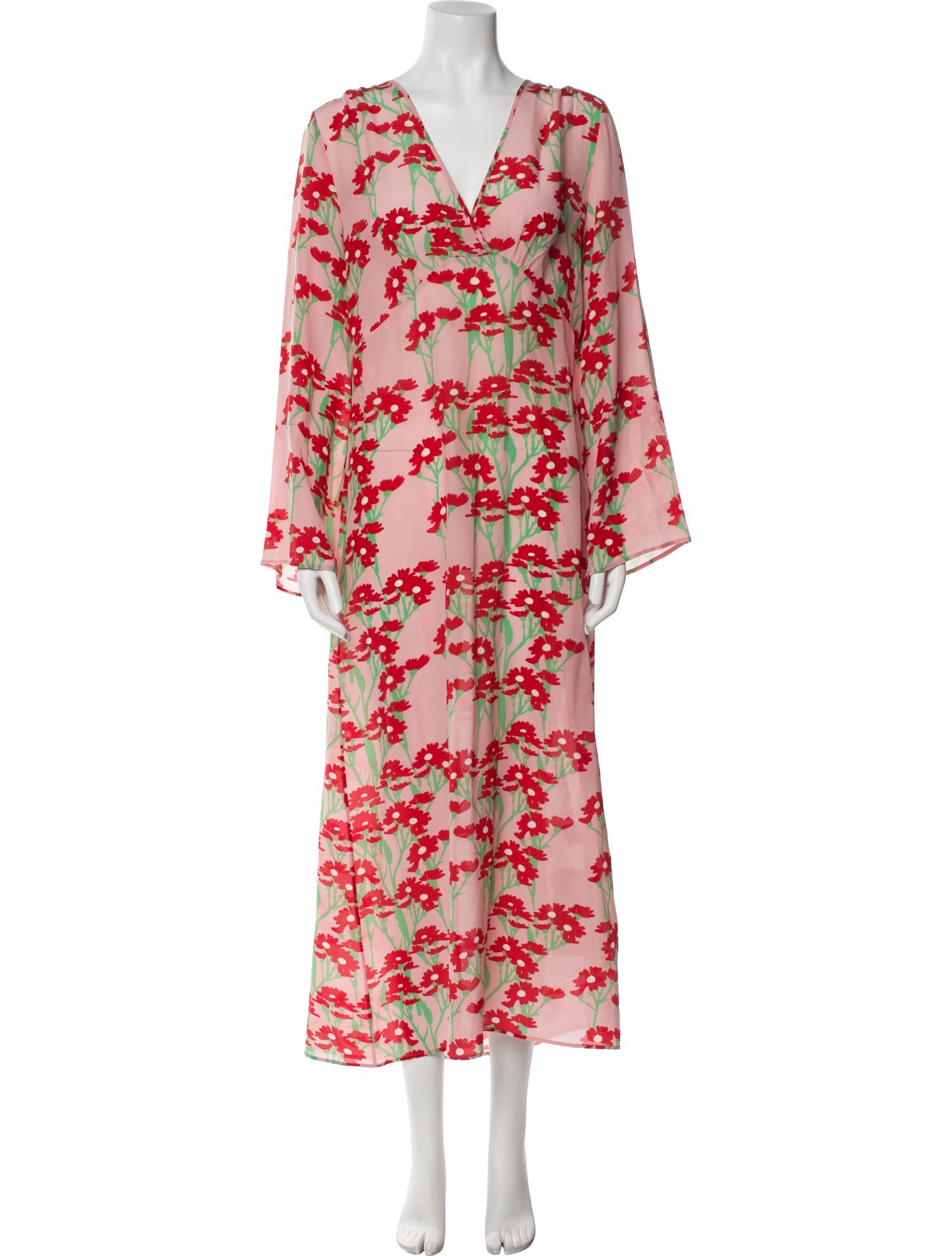 Bernadette Silk Long Dress