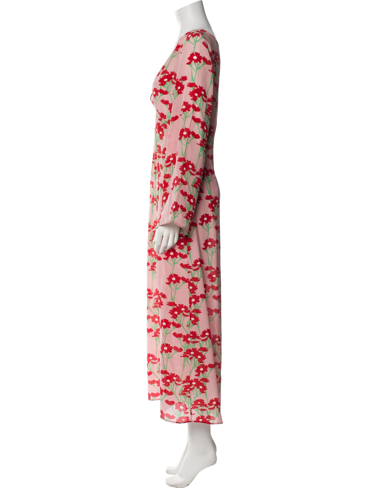 Bernadette Silk Long Dress