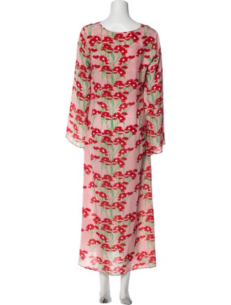 Bernadette Silk Long Dress