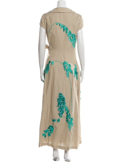 Bernadette Printed Long Dress