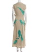 Bernadette Printed Long Dress