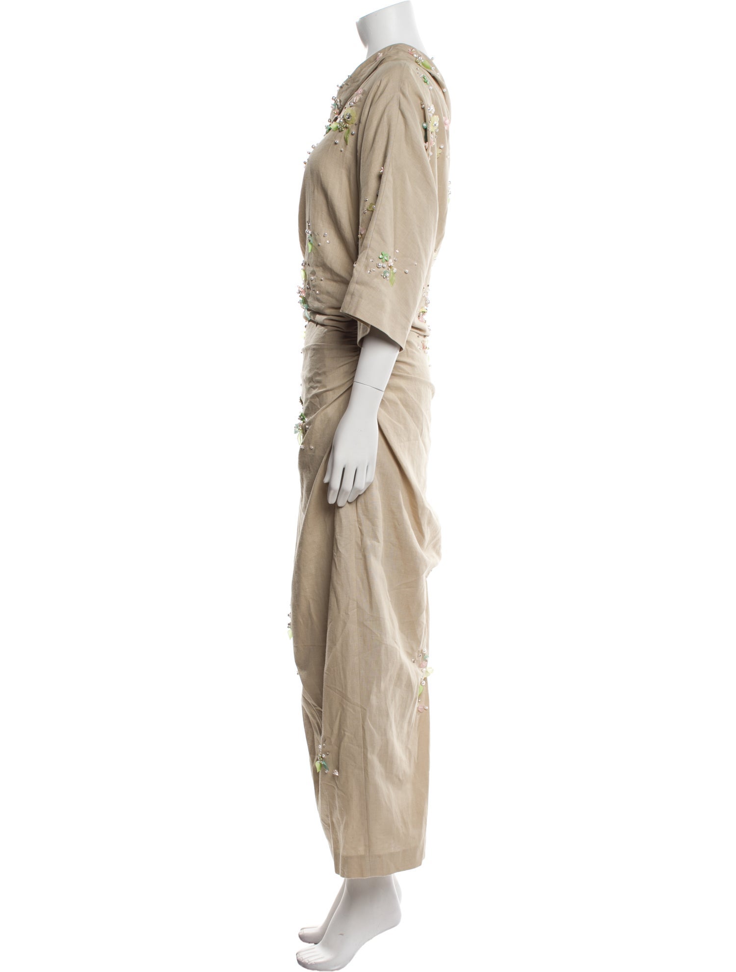 Bernadette One-Shoulder Long Dress w/ Tags