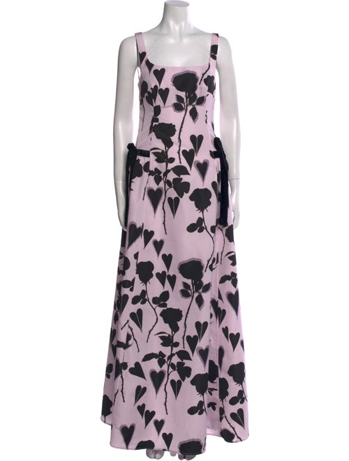 Bernadette Floral Print Long Dress