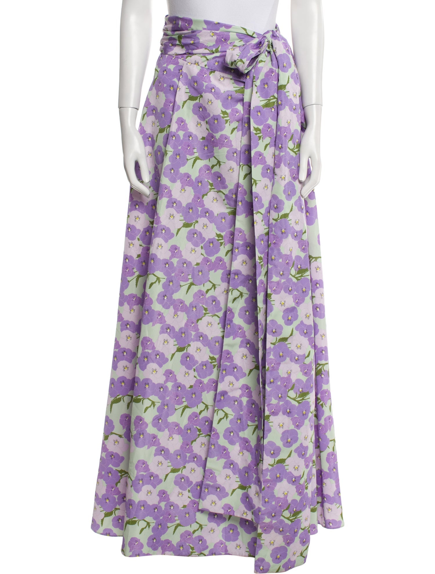 Bernadette Floral Print Long Skirt