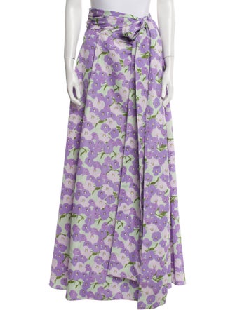 Bernadette Floral Print Long Skirt