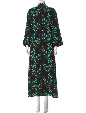 Bernadette Floral Print Long Dress