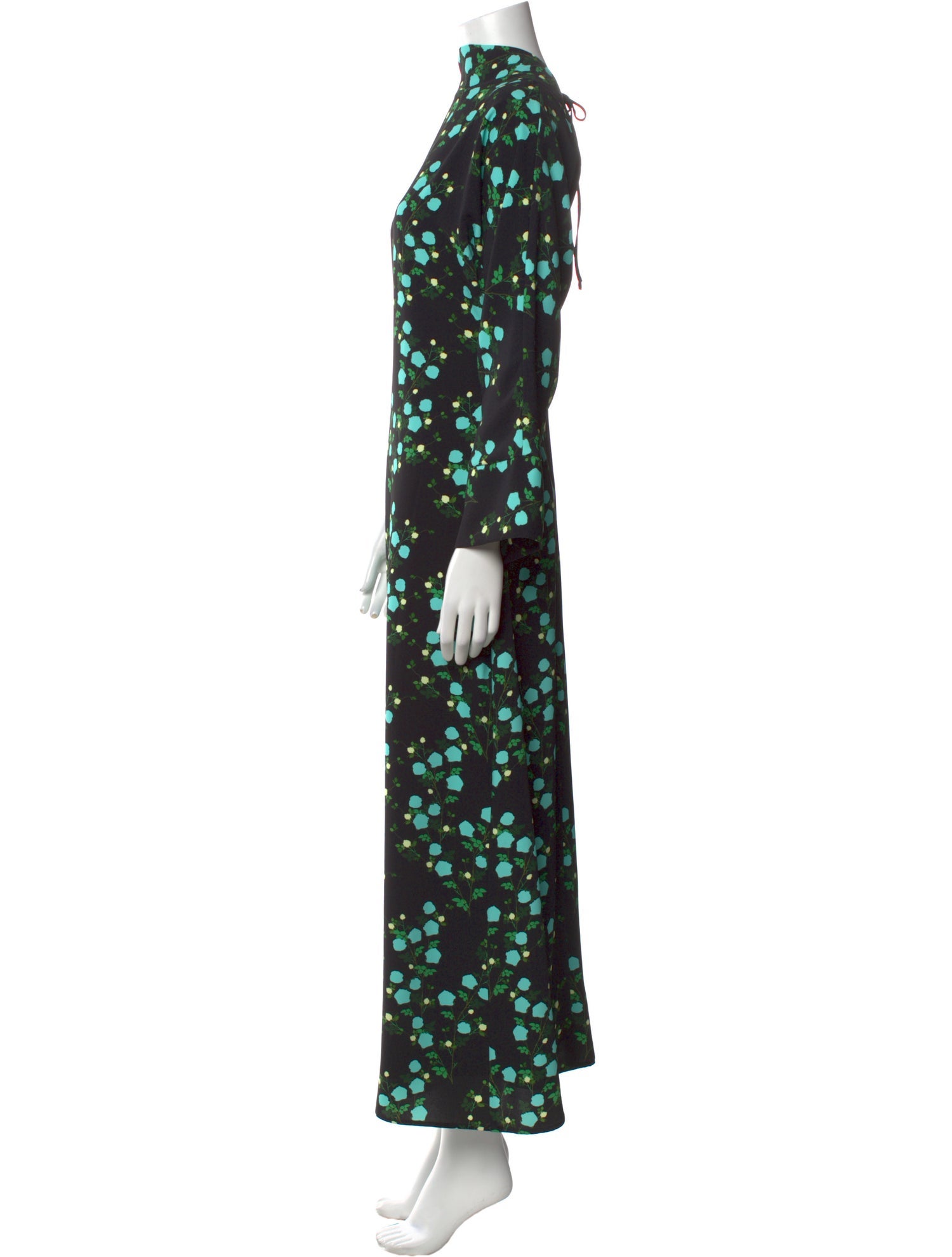 Bernadette Floral Print Long Dress