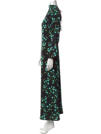 Bernadette Floral Print Long Dress