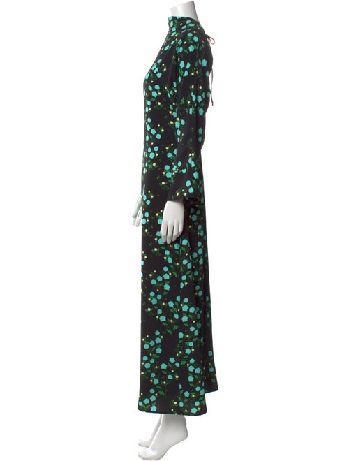 Bernadette Floral Print Long Dress