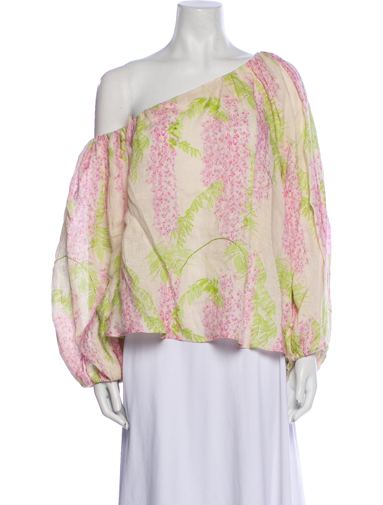 Bernadette Linen Printed Blouse