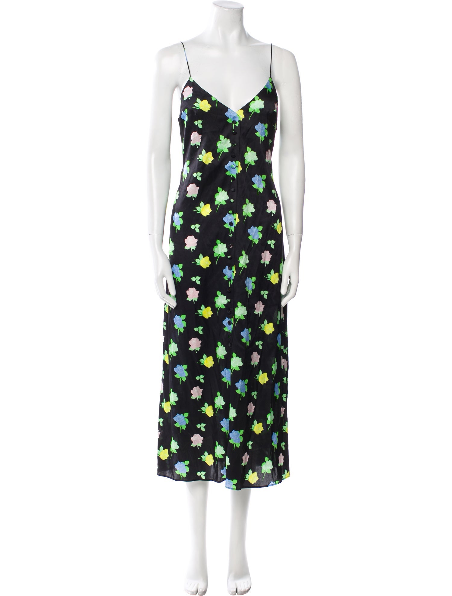 Bernadette Silk Long Dress w/ Tags