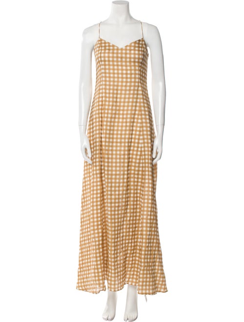 Bernadette Linen Long Dress