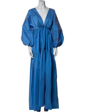 Bernadette V-Neck Long Dress