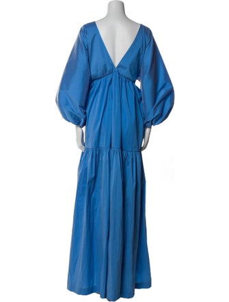 Bernadette V-Neck Long Dress