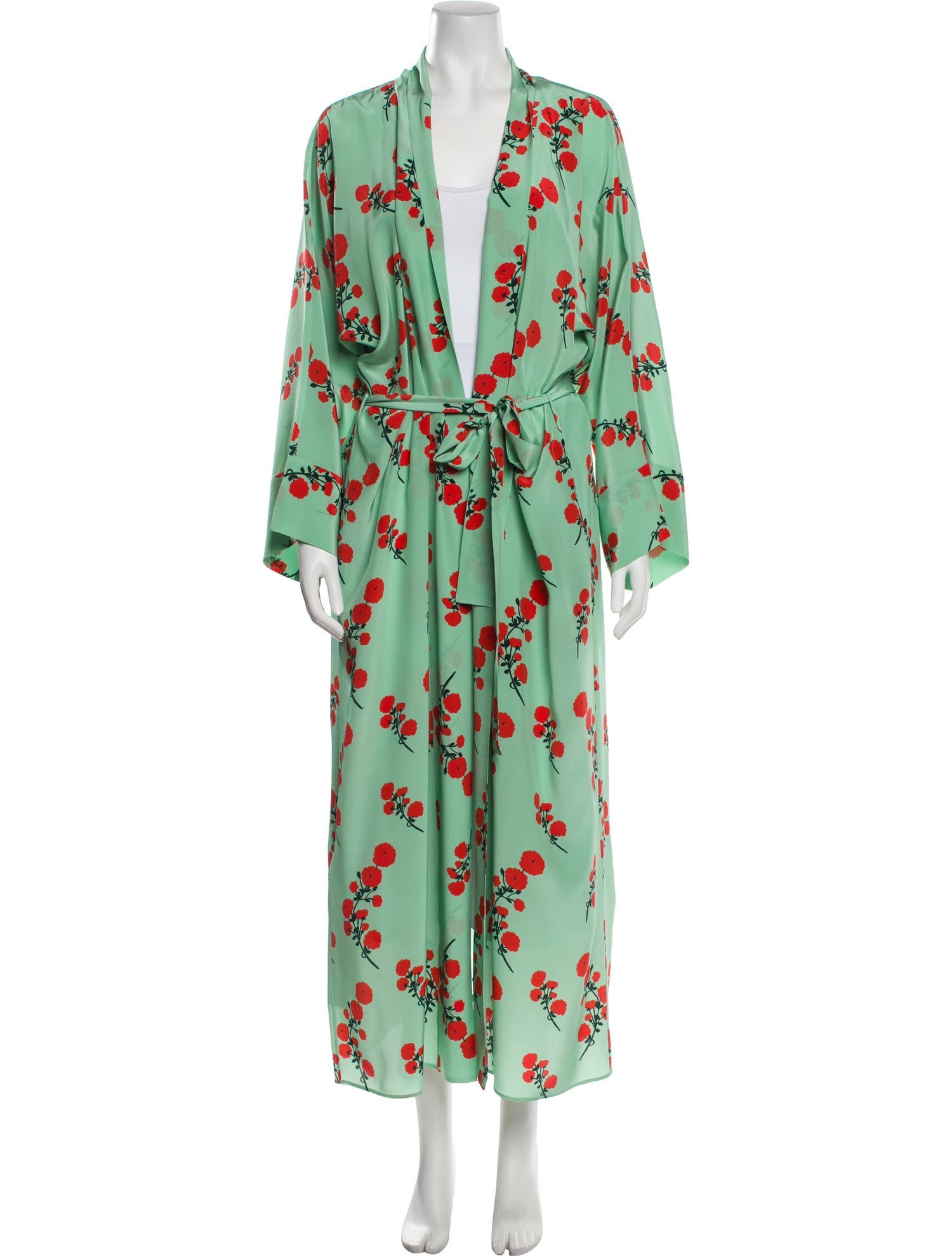 Bernadette Silk Printed Robe