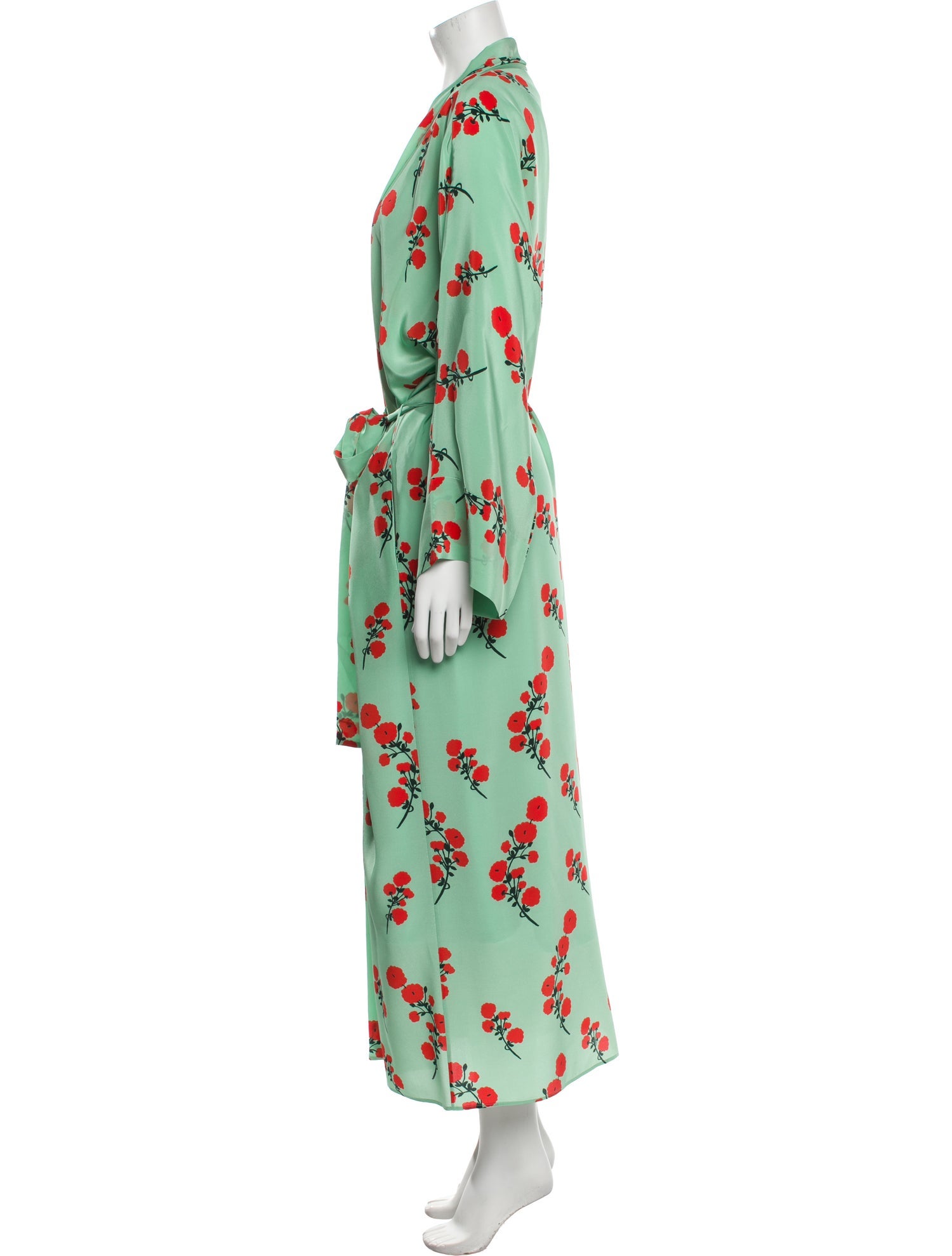 Bernadette Silk Printed Robe