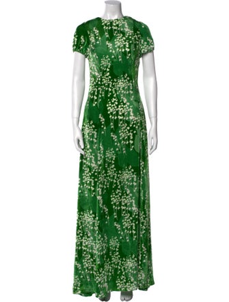 Bernadette Printed Long Dress
