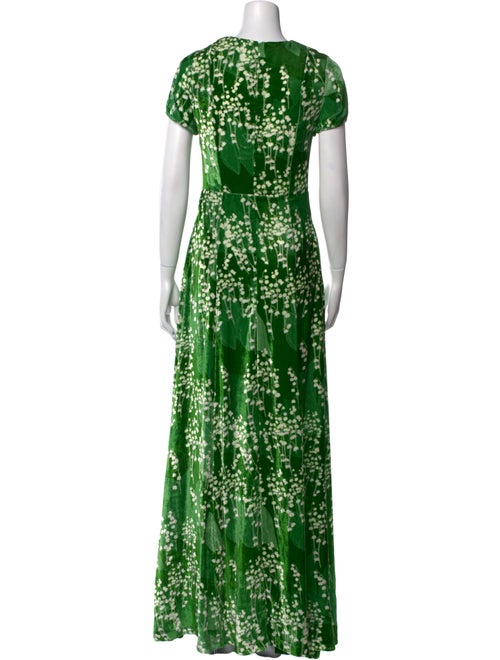 Bernadette Printed Long Dress
