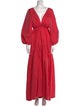 Bernadette V-Neck Long Dress