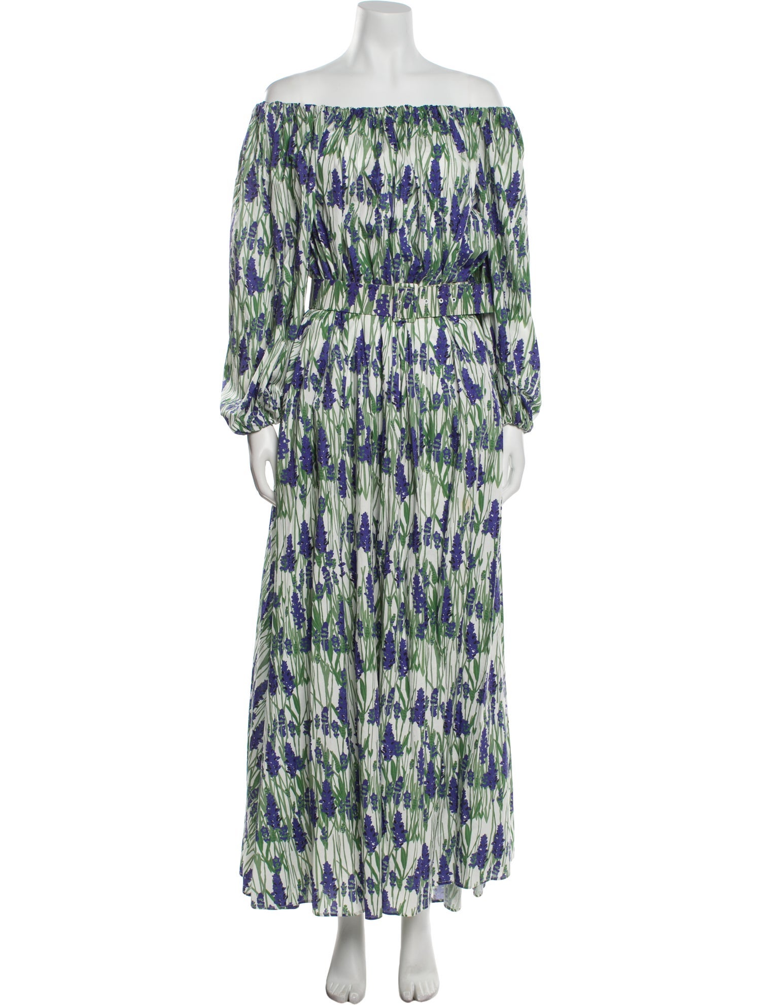 Bernadette Printed Long Dress
