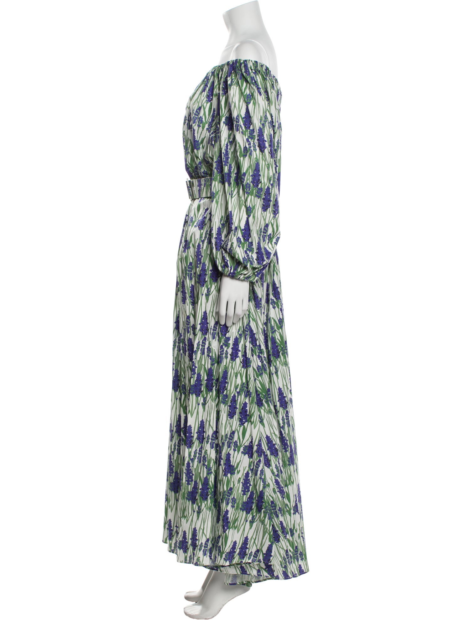 Bernadette Printed Long Dress