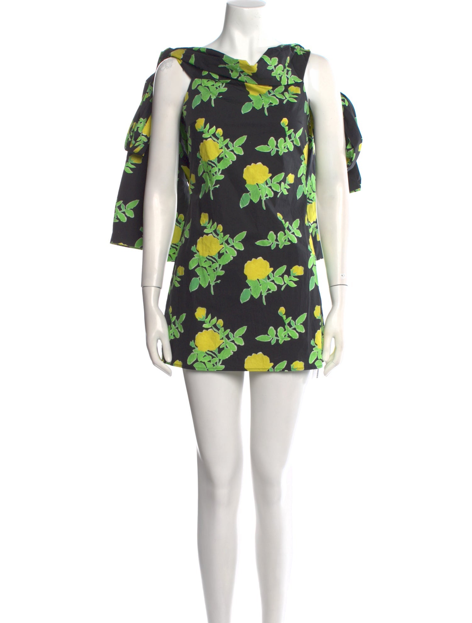 Bernadette Floral Print Mini Dress