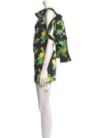 Bernadette Floral Print Mini Dress