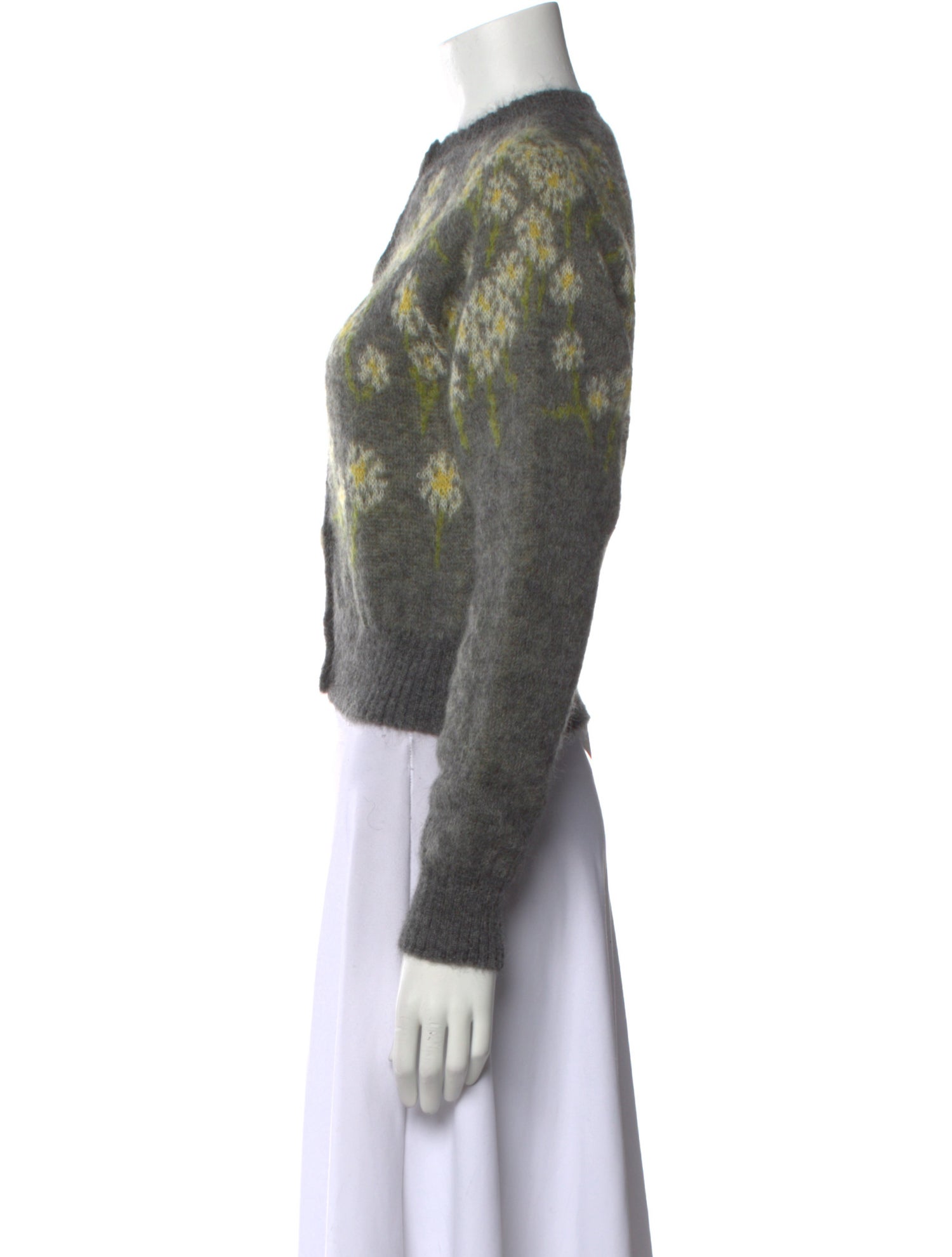 Bernadette Mohair Floral Print Sweater