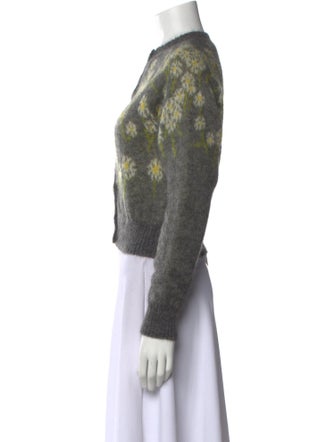 Bernadette Mohair Floral Print Sweater