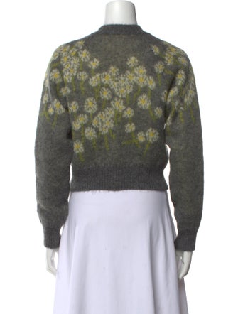 Bernadette Mohair Floral Print Sweater