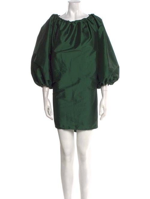 Bernadette Bateau Neckline Mini Dress