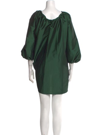 Bernadette Bateau Neckline Mini Dress