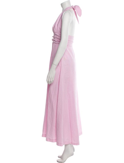 Bernadette Striped Long Dress