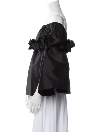 Bernadette Off-The-Shoulder Three-Quarter Sleeve Blouse