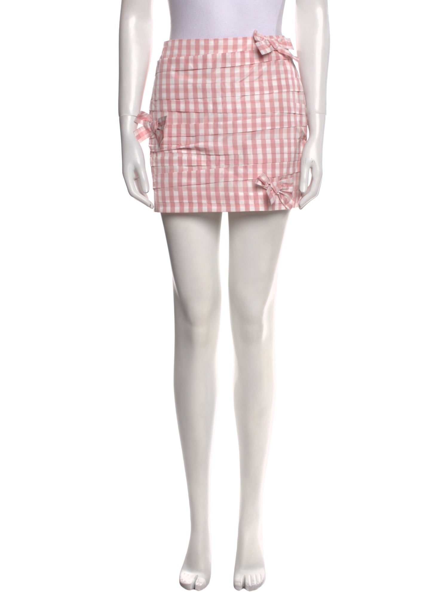 Bernadette Plaid Print Mini Skirt w/ Tags