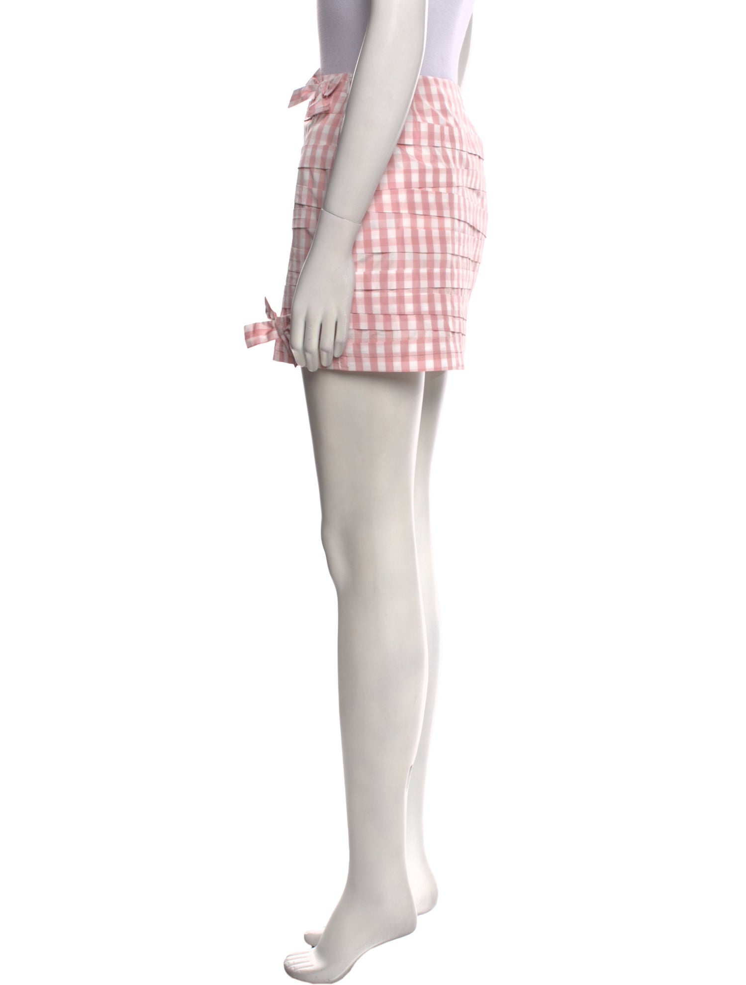 Bernadette Plaid Print Mini Skirt w/ Tags