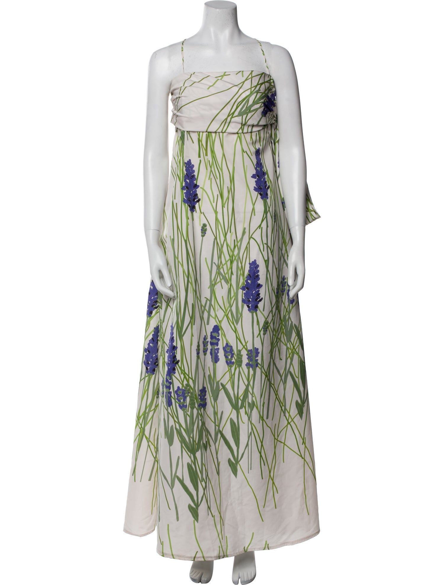 Bernadette Printed Long Dress