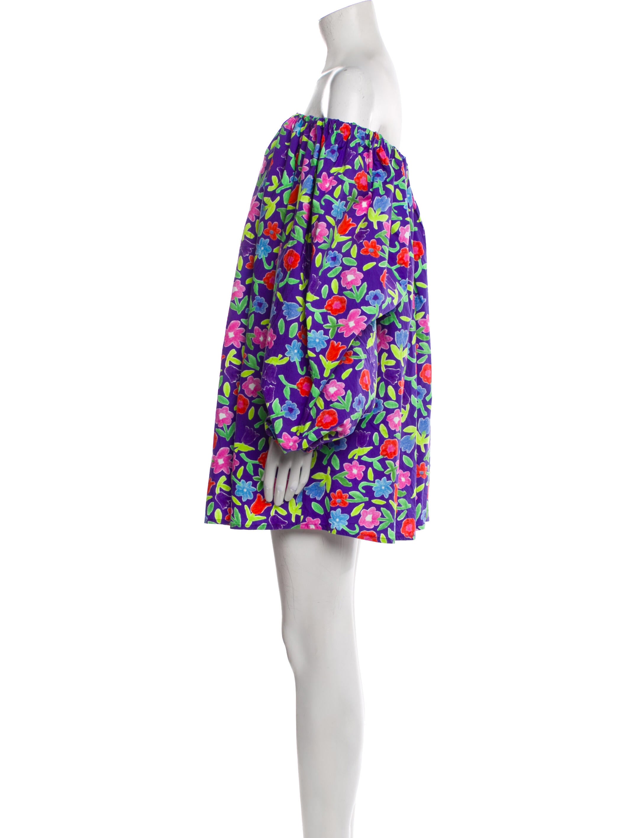 Bernadette Floral Print Mini Dress