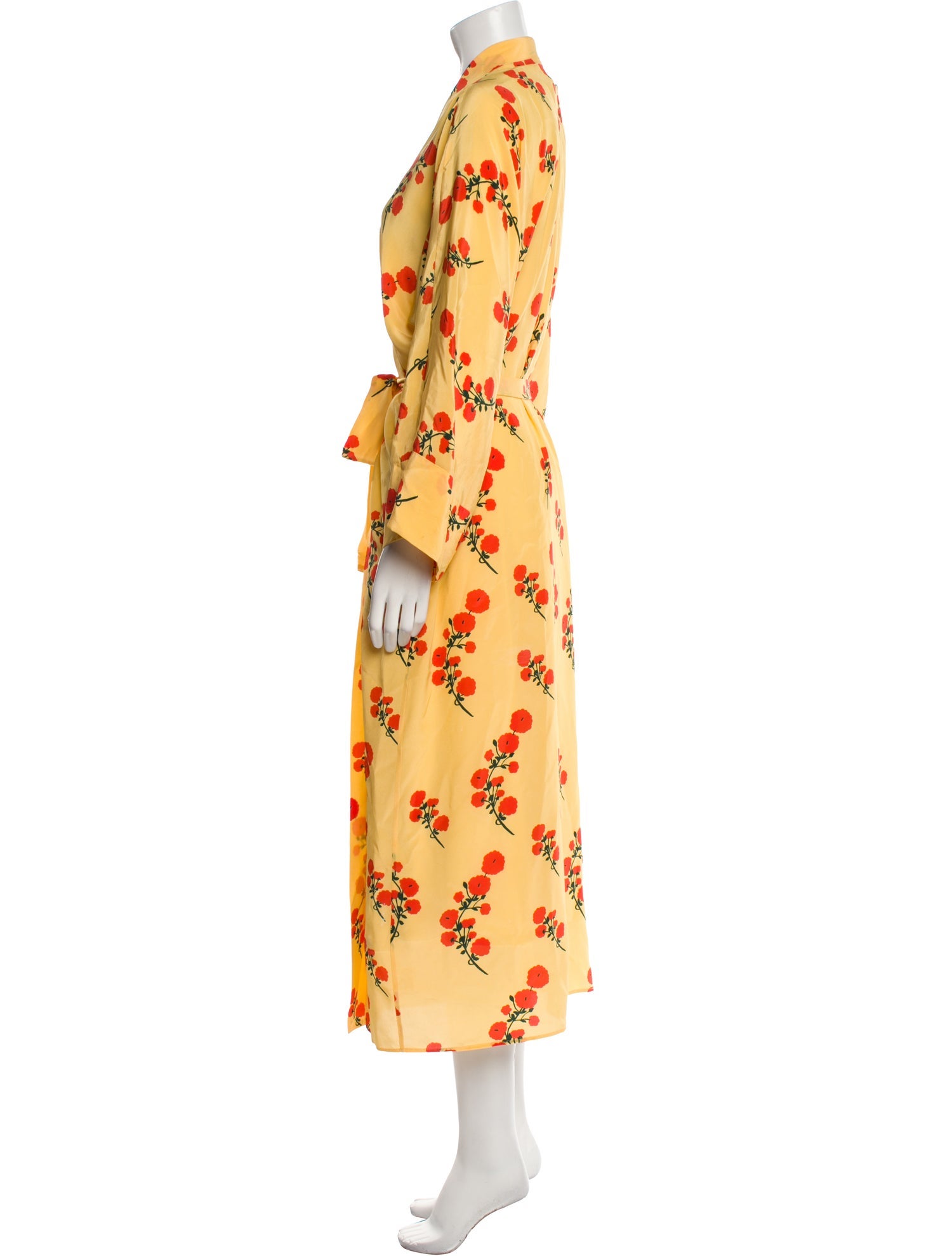 Bernadette Silk Printed Robe