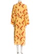 Bernadette Silk Printed Robe