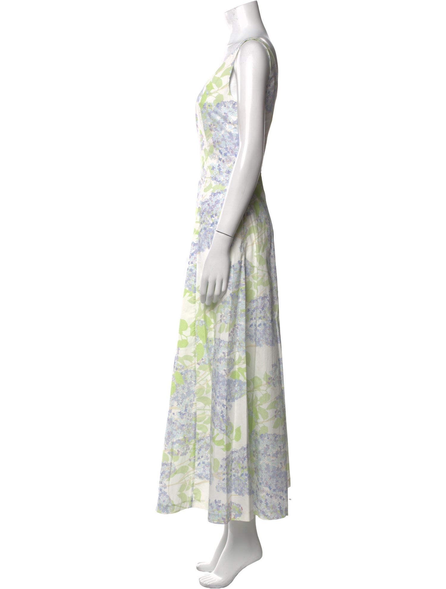 Bernadette Floral Print Long Dress