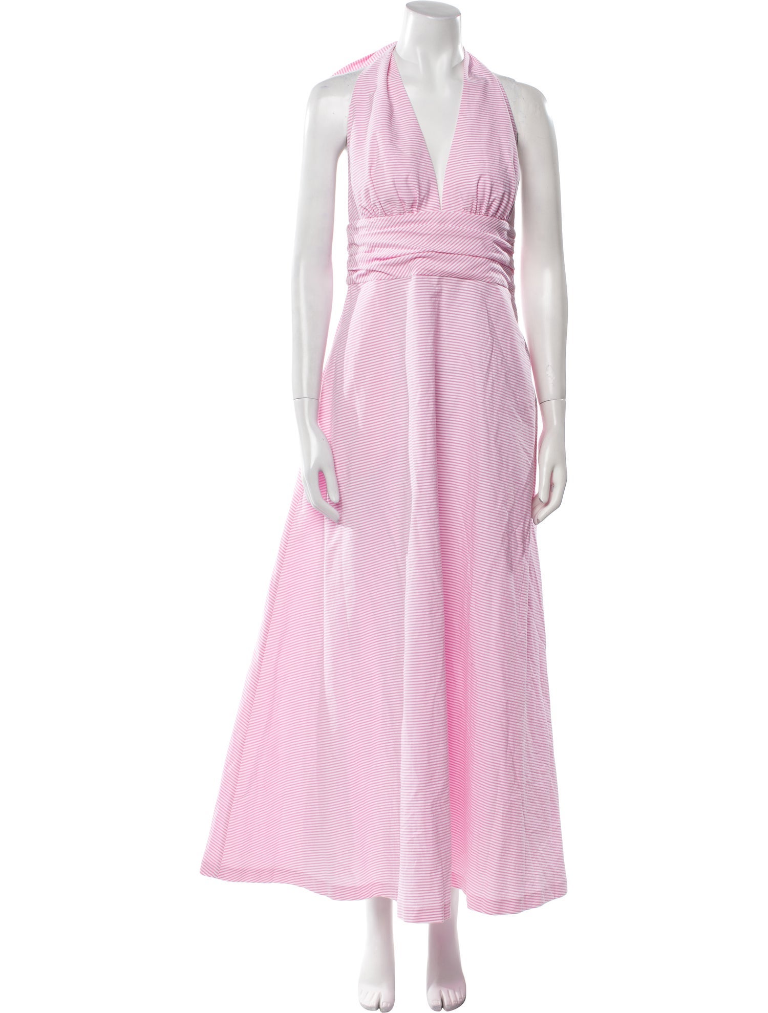 Bernadette Striped Long Dress