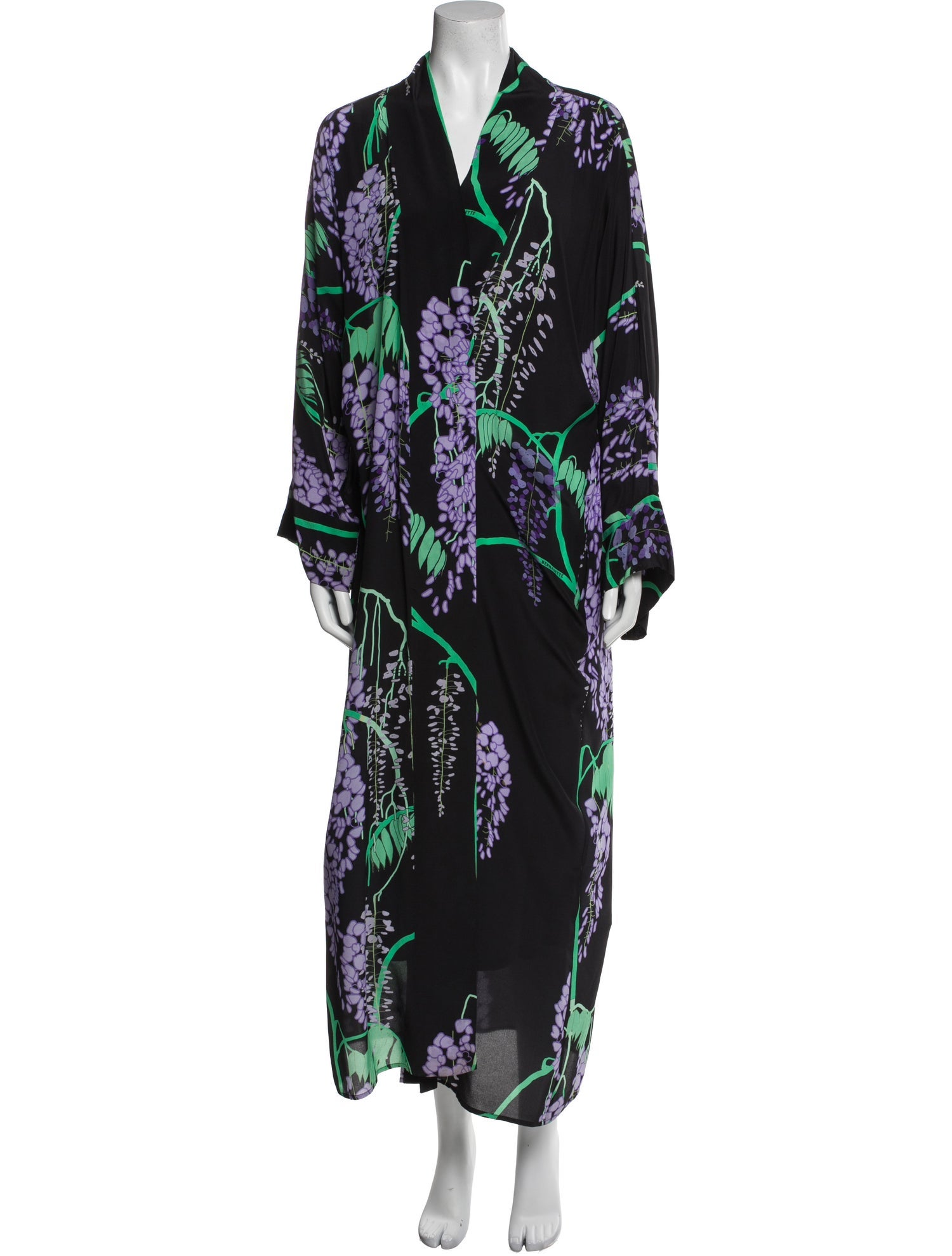 Bernadette Silk Printed Robe