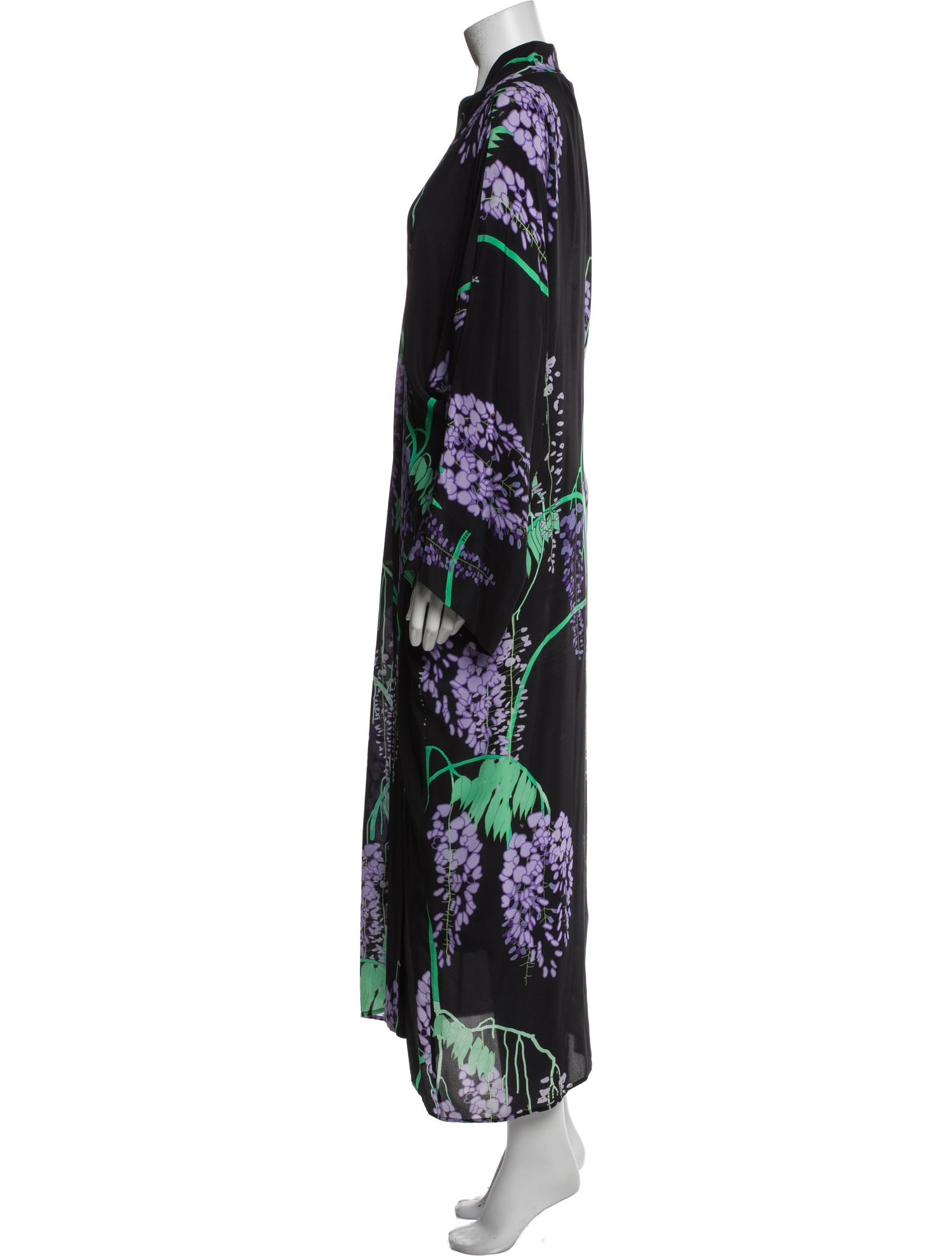 Bernadette Silk Printed Robe