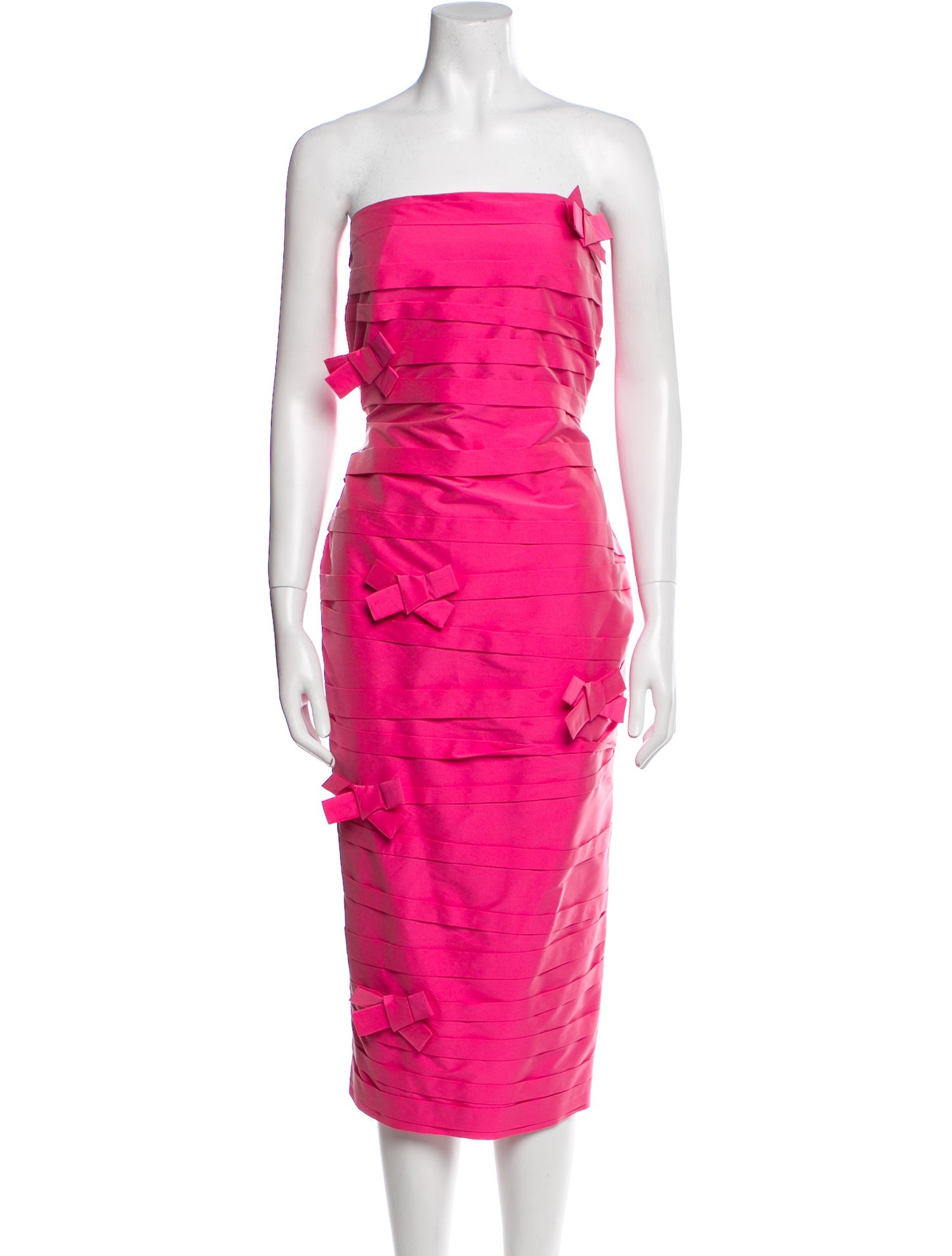 Bernadette Strapless Knee-Length Dress